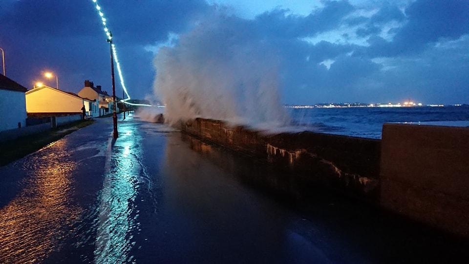 Watch: Channel Islands on weather red alert with trees down, roads ...