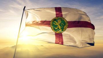 Alderney flag