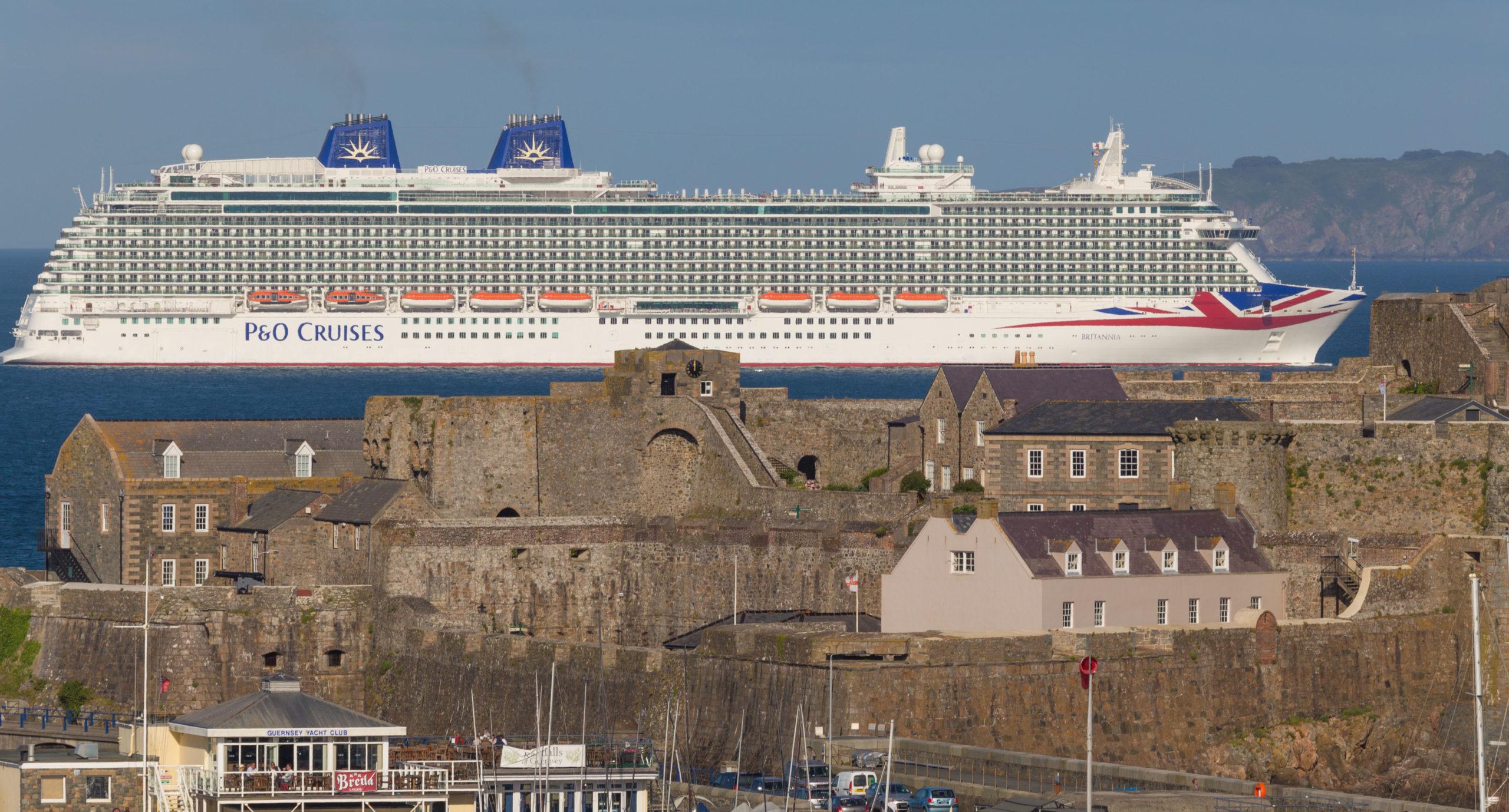 cruise liners in guernsey