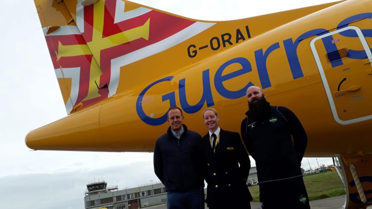 Guernsey Raiders’ new plane joins Aurigny fleet