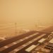 Aurigny aircraft spotted in Canary Island sandstorm