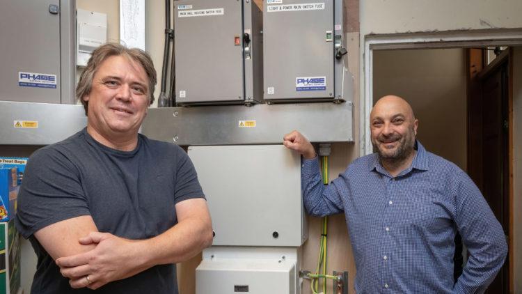 St James makes switch to electrical heating after two centuries