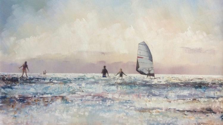 Vic Perron - 'Life's a Breeze' - Windsurfer
