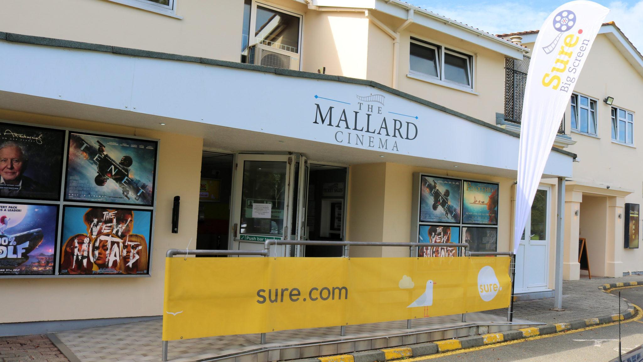 Guernsey's Mallard cinema brings the Sure Big Screen indoors Channel Eye