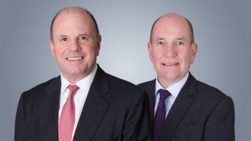 PraxisIFM Group Chairman - Andrew Haining (left) and Chief Executive Officer Rob Fearis (right)