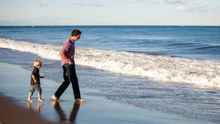 Walk on the beach