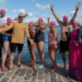 Record-breaking castle swim raises £3000 for Guernsey Mind