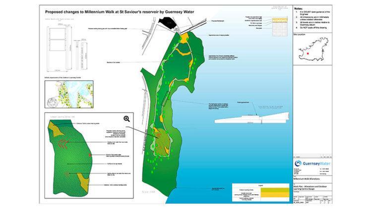 Guernsey Water reservoir