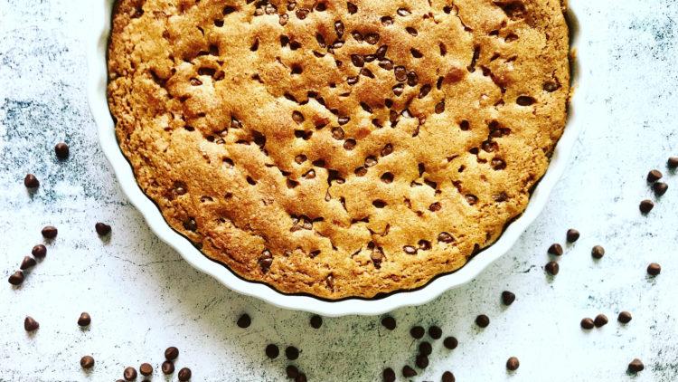 Chocolate Chip Cookie Pie