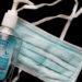 Face mask and sanitiser 16-9