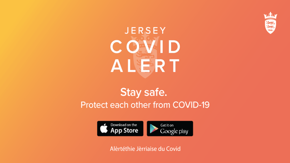 Jersey Covid app