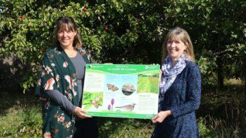 New ‘Welcome information board’ for Guernsey’s Le Jardin de Lorette