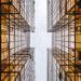 Glass building