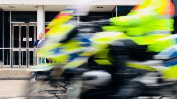 Police motorbike