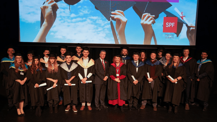 Guernsey College celebrates higher education graduations