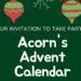 Giving Tuesday is 1 December – Support Acorn Enterprise’s advent calendar