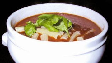 Boozy tomato soup