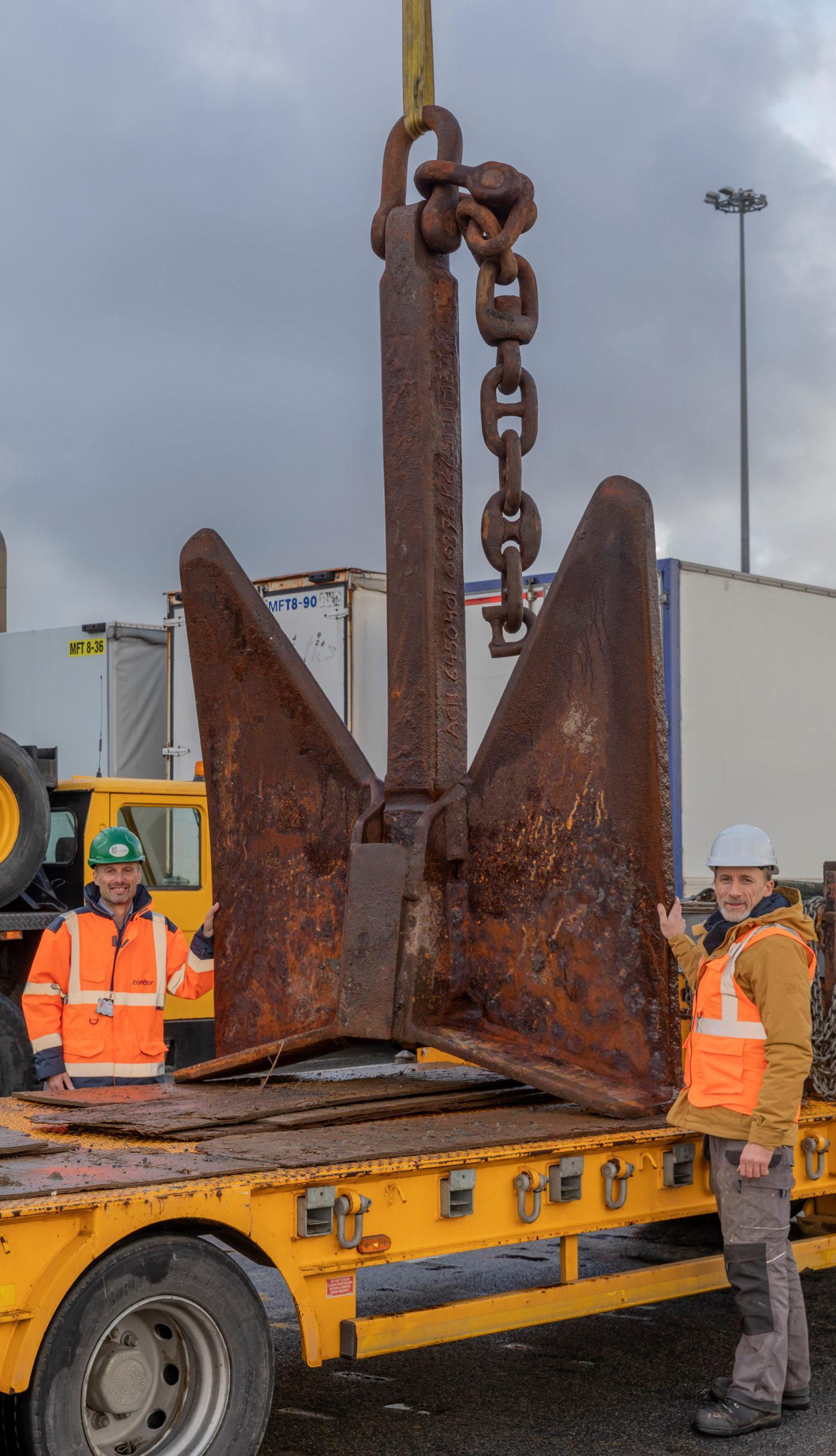 Commodore Clippers Anchor - Guernsey Museums