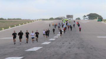 Guernsey Airport community #runstherunways for Aviation Action 