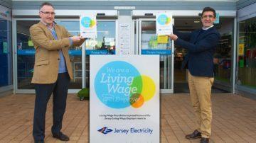Jersey Electricity signs up to Living Wage Charter