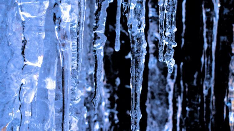 Frozen water ice