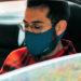Mask in car Covid