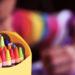 Colouring crayons