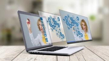 Laptop augmented reality
