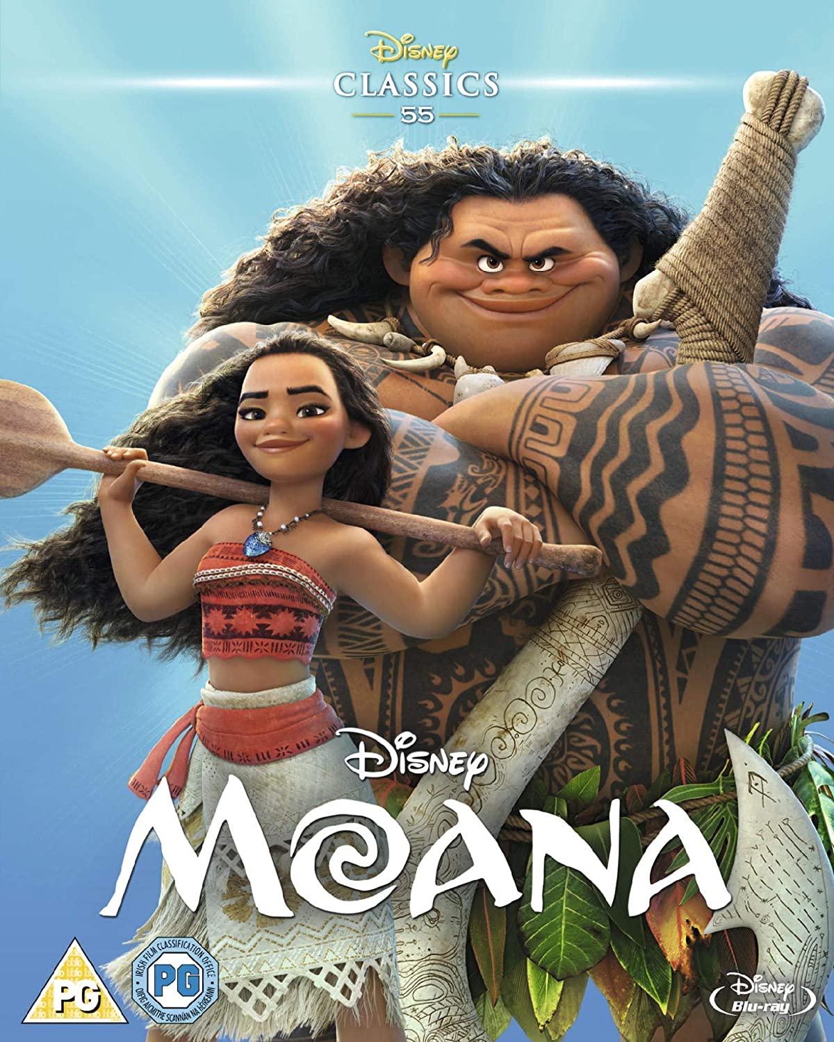 Moana blu-ray