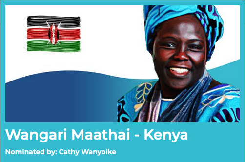 IWD Wangari Maathai Kenya