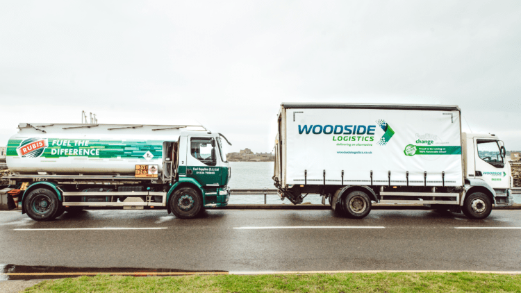 Rubis and Woodside trucks