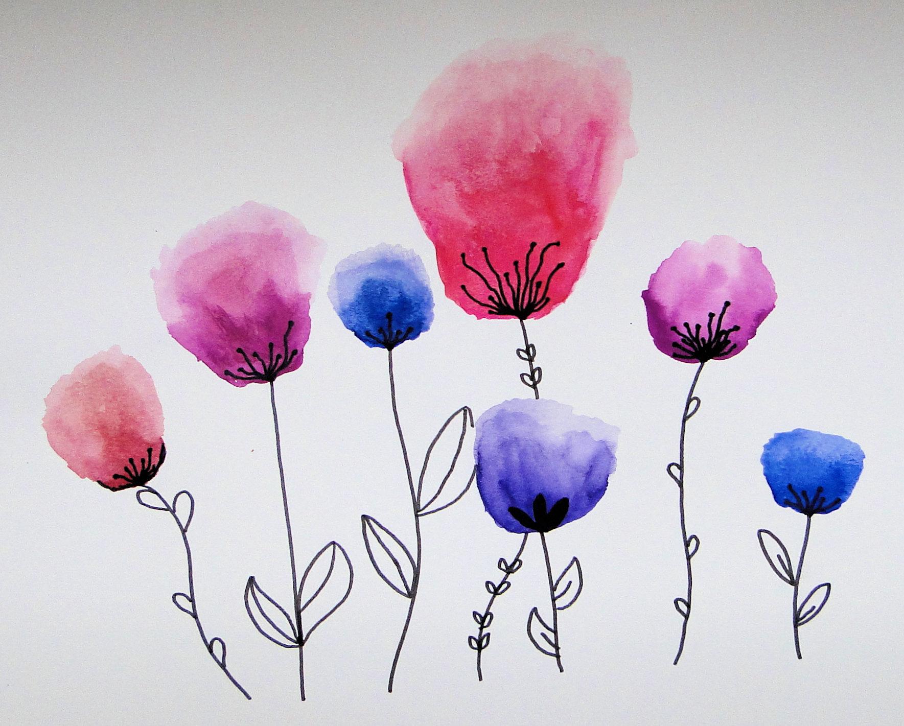 Bex Luce - Pastel flowers