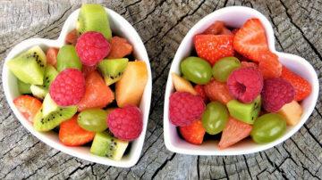 Fruit heart bowls