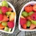 Fruit heart bowls