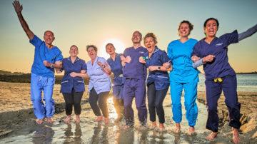 JPC Queens Medical Practice - Jumping in Puddles for Cancer