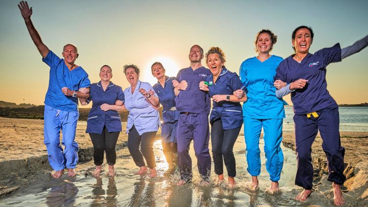 JPC Queens Medical Practice - Jumping in Puddles for Cancer