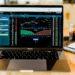 Laptop graph fintech