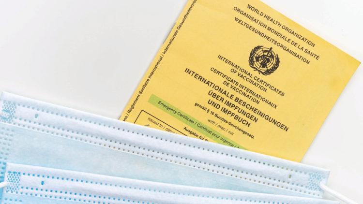Passport Covid vaccine vaccination
