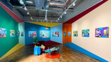 Private and Public Gallery - Gallery Installation of Charlie Haydn Taylor’s room titled ‘Illusional Reality'