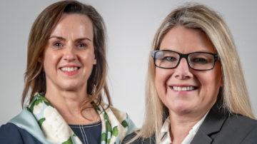 Ann Shanahan and Samantha Godwin