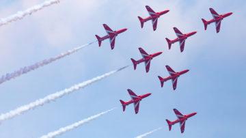 Battle of Britain Guernsey airshow Red Arrows.jpg