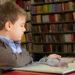 Boy child reading