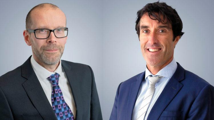 Brian Smith (left) and Chris Hickling (right)