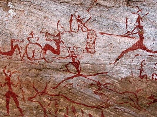 Cave painting