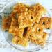 Cherry bakewell blondies