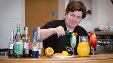 GCFE hospitality student