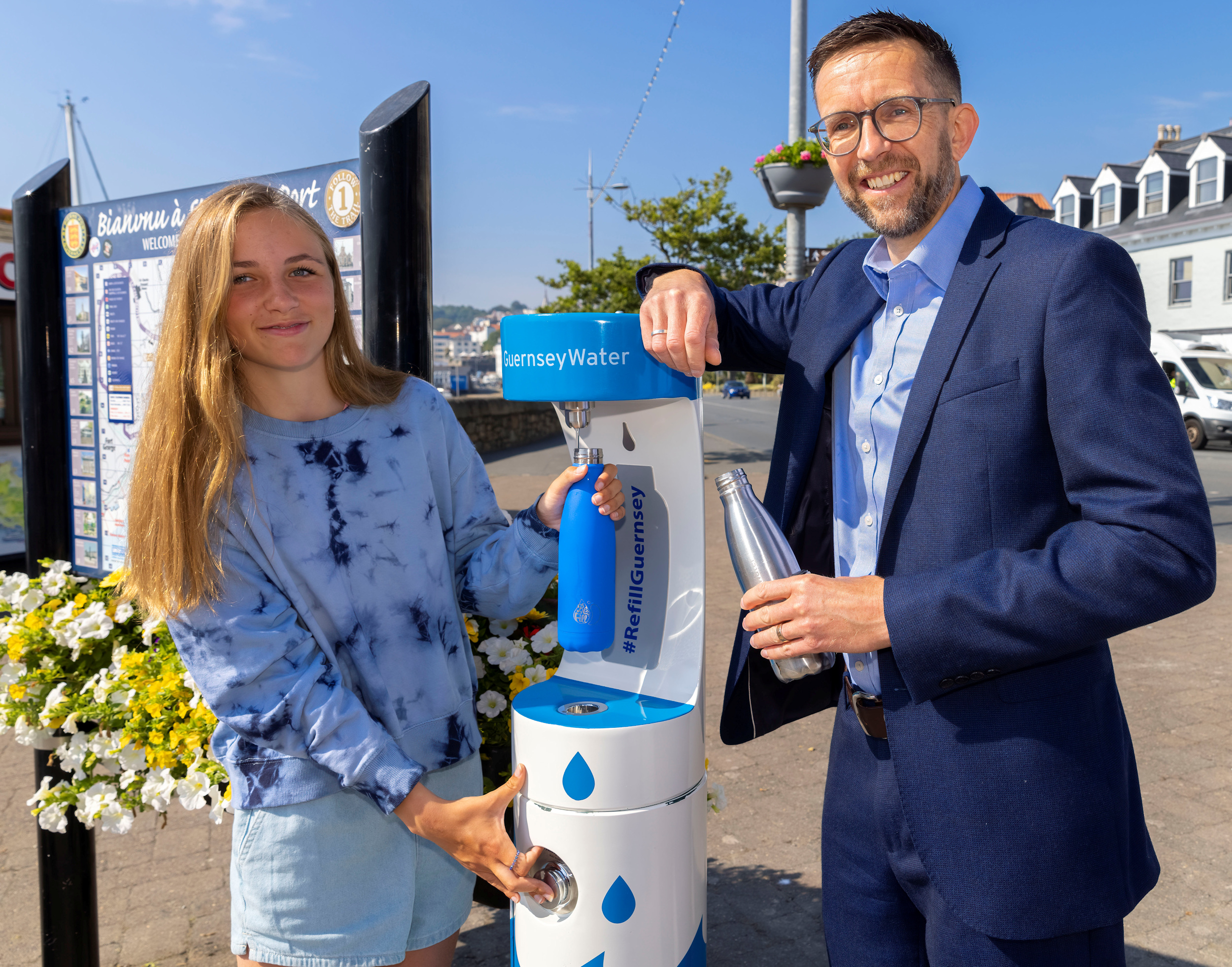 Guernsey Water refill