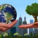 Hand tree earth environment sustainability