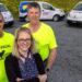Nigel Dorey (left), Dawn Gallienne (centre), Paul Watts (right)