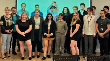 Students taking part in the DIP final